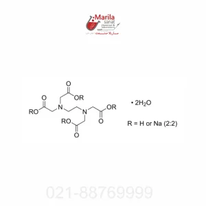 EDTA، نمک دی سدیم، دی هیدرات، درجه بیولوژی مولکولی، 100 گرم، شرکت میلیپور