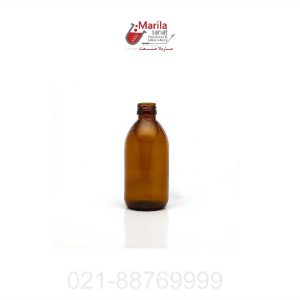 شیشه شربتی قهوه ای