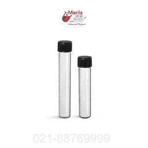 لوله آزمایش درپیچ دار شیشه ای