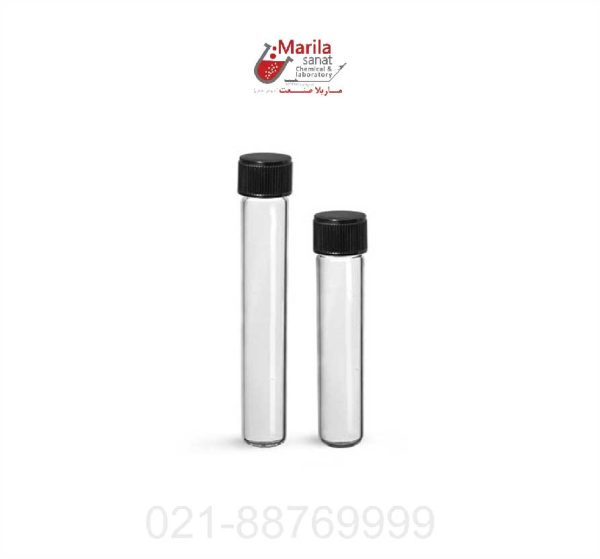 لوله آزمایش درپیچ دار شیشه ای